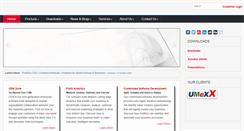Desktop Screenshot of profitics.com